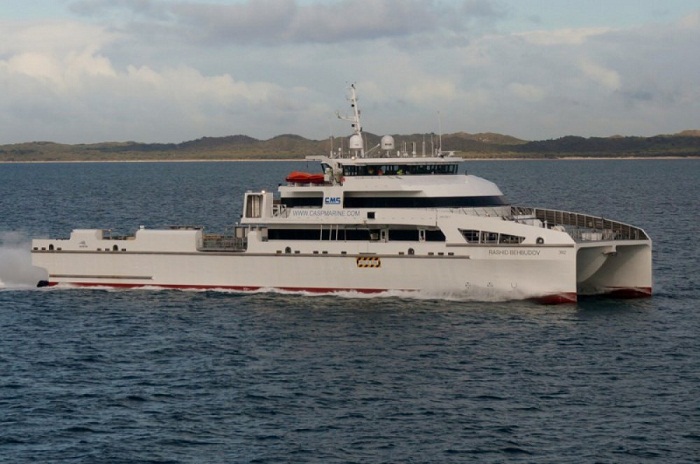 New offshore crew transfer vessel delivered to Azerbaijan 